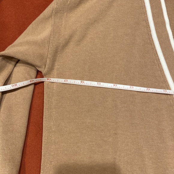 TALBOTS open for button down cardigan/sweater whit white trim size XS - Picture 7 of 9